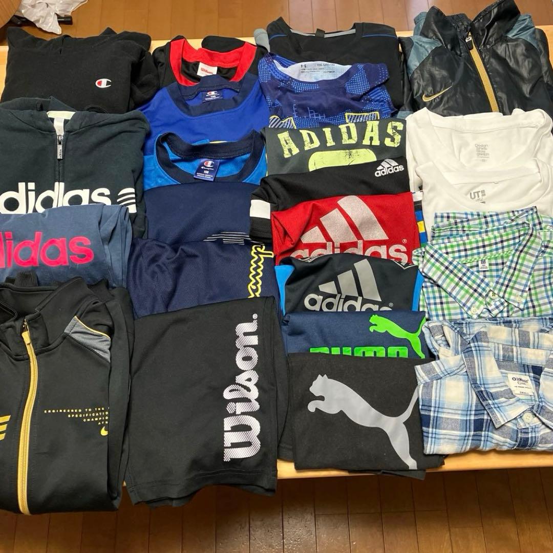 150サイズ　男児　春夏セット34着サッカー　adidas NIKE PUMA
