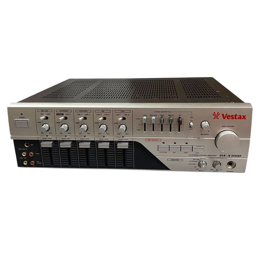 【希少品】Vestax DJアンプ　DA-X1000 システムコントローラ