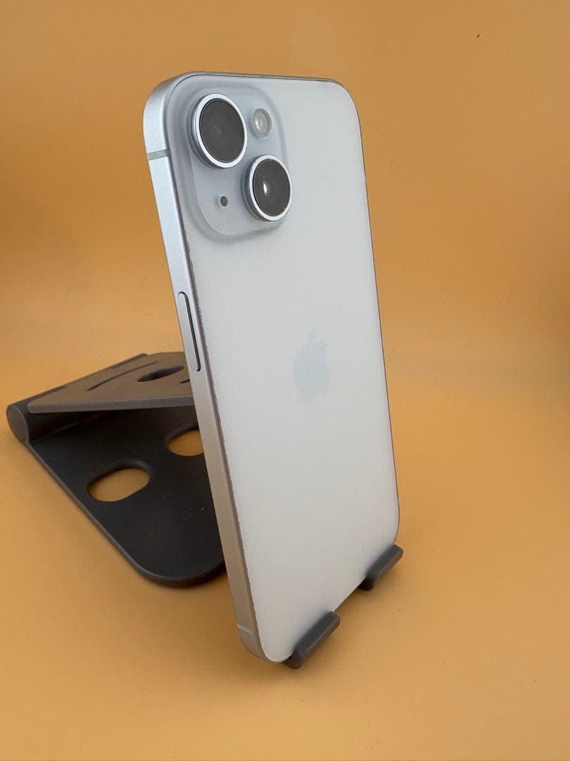 iPhone 15 ブルー 128GBバッテリー純正品85%SIMフリー