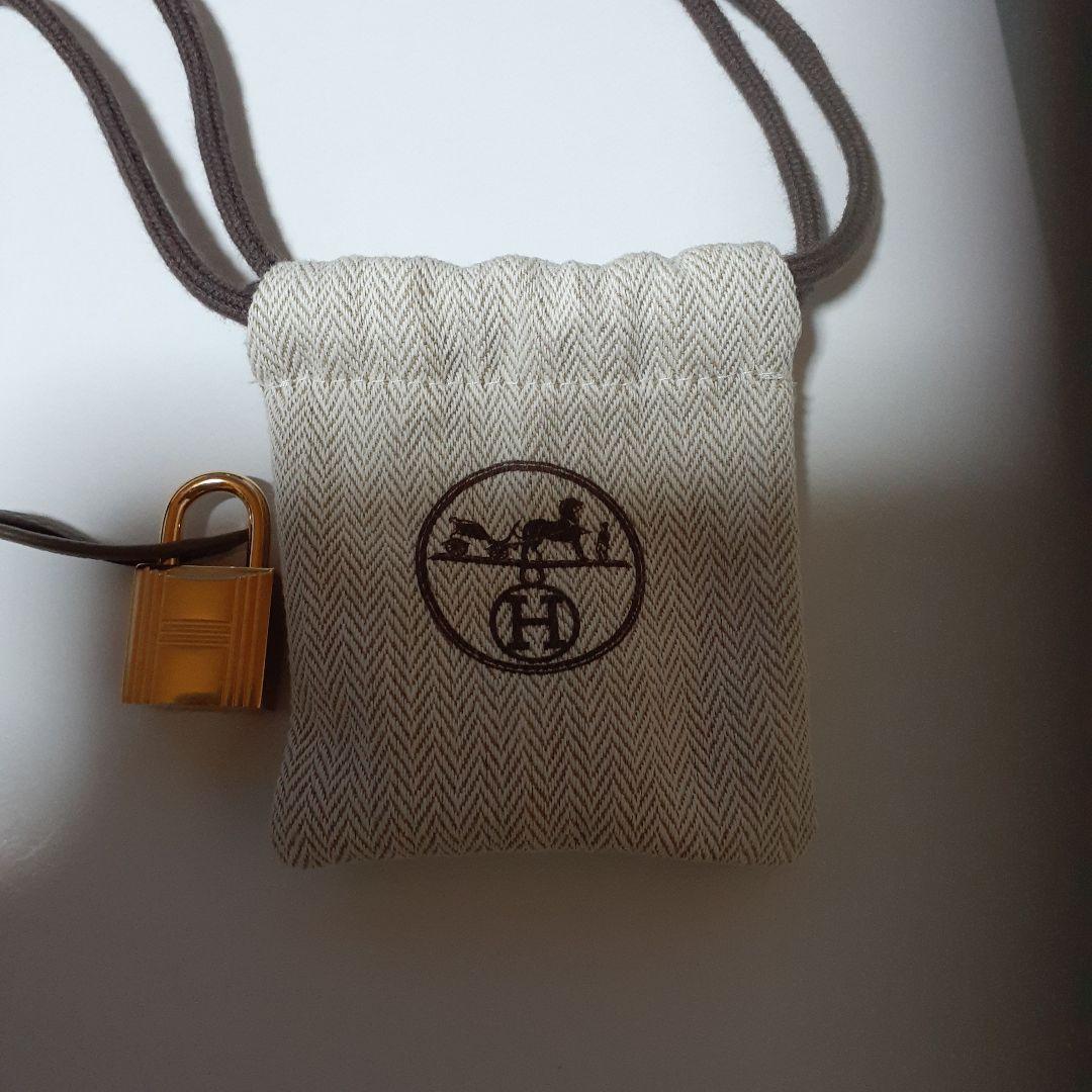 HERMES エルメス カデナ　24Kメッキ　No.101　101番　鍵付き