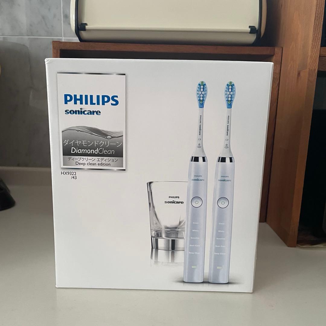 ☆KEN☆フィリップス•電動歯ブラシダイヤモンドクリーン/2本パック☆