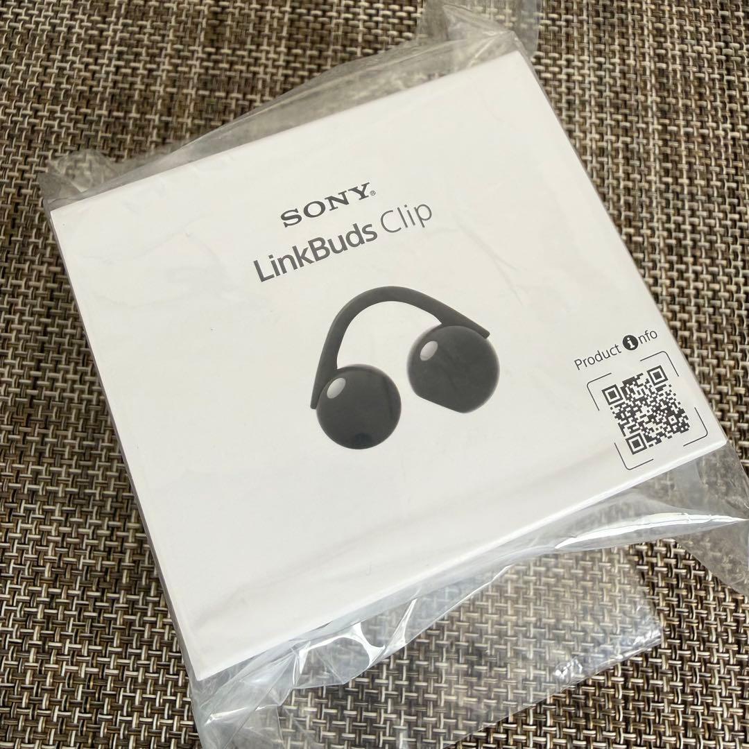 【新発売/新品】 SONY ソニー LinkBuds Clip ブラック