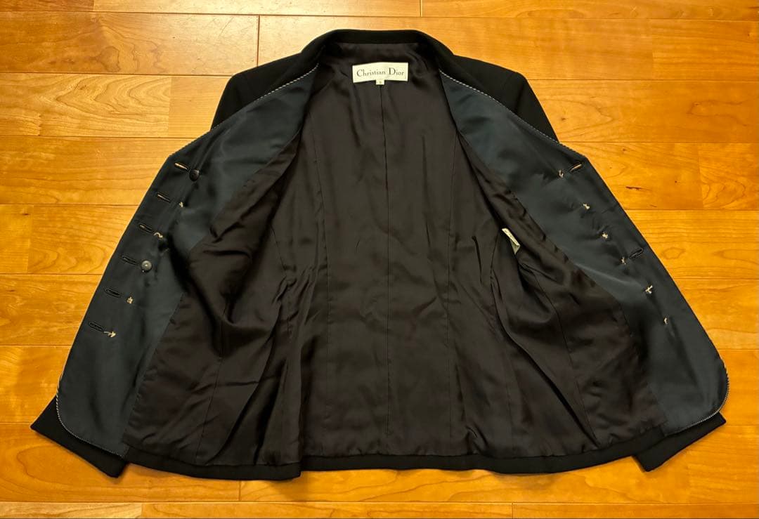Christian Dior クリスチャンディオール　ベスト ジャケット　黒　M