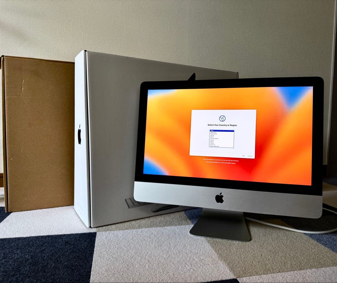 Apple iMac 3.4GHz 16GB 256GB SSD 21.5インチ