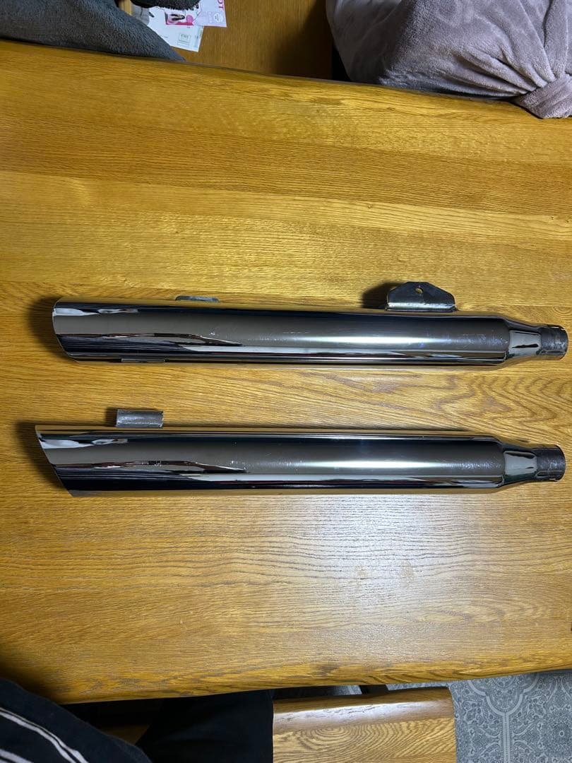 ハーレー 　ダイナ　社外マフラー　モーターステージ ？ワイドグライド　TC96