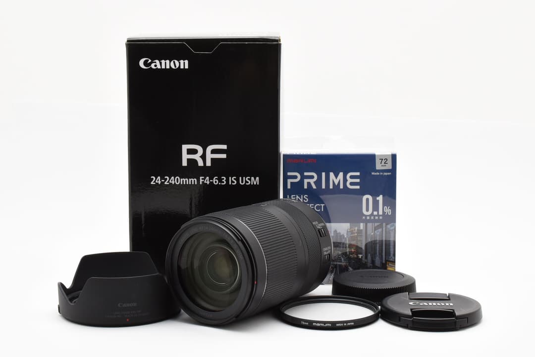 【美品】Canon RF 24-240mm F4-6.3 IS USM