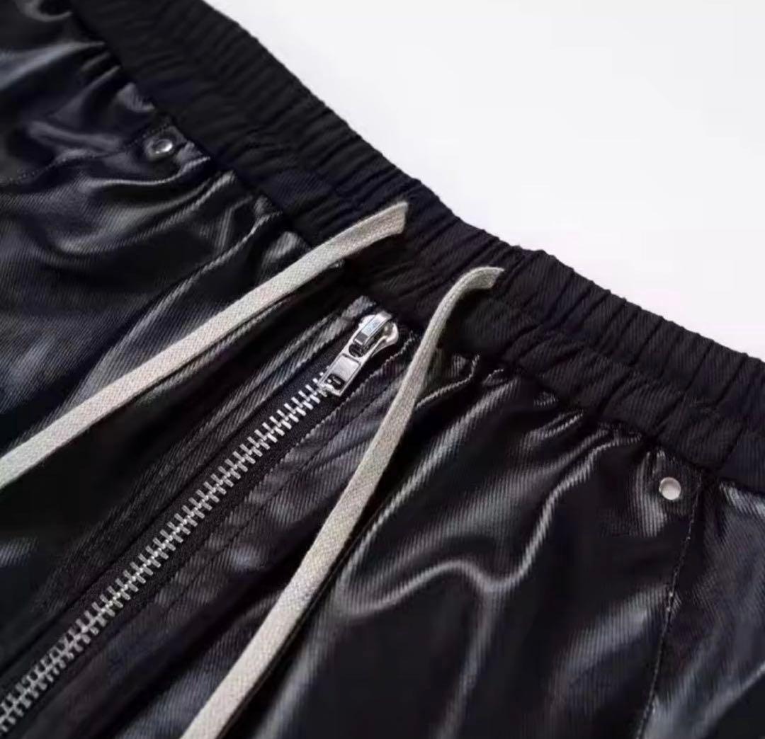 即日発送！rickowens似 opium coating cargopants