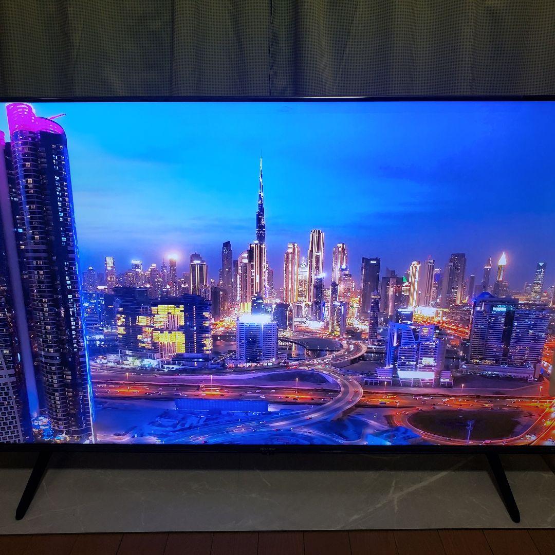 Hisense4K液晶テレビ50A68K/2024年製[未使用に近い]2番組録画