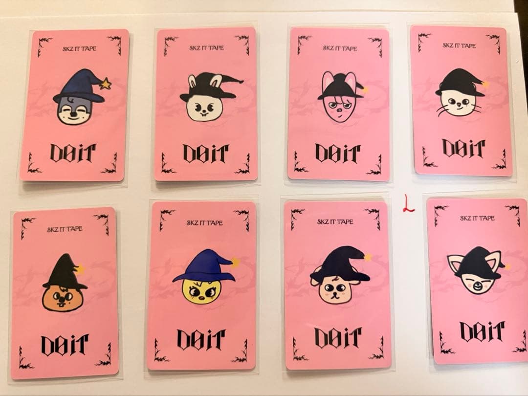 straykids DOIT yizhiyu ポップアップ入場トレカ ８枚セット