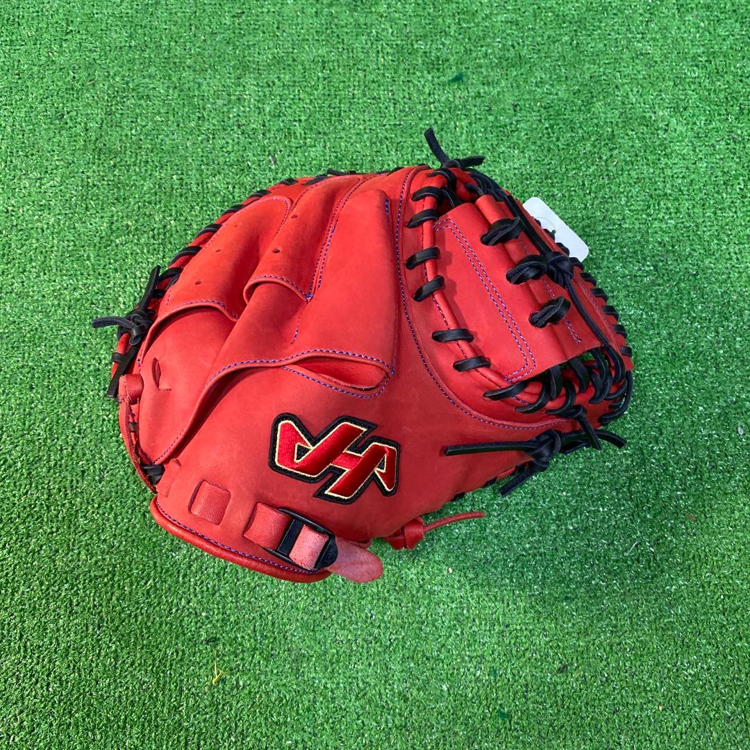 【新品】ハタケヤマ 少年軟式用 キャッチャーミット 右投げ用