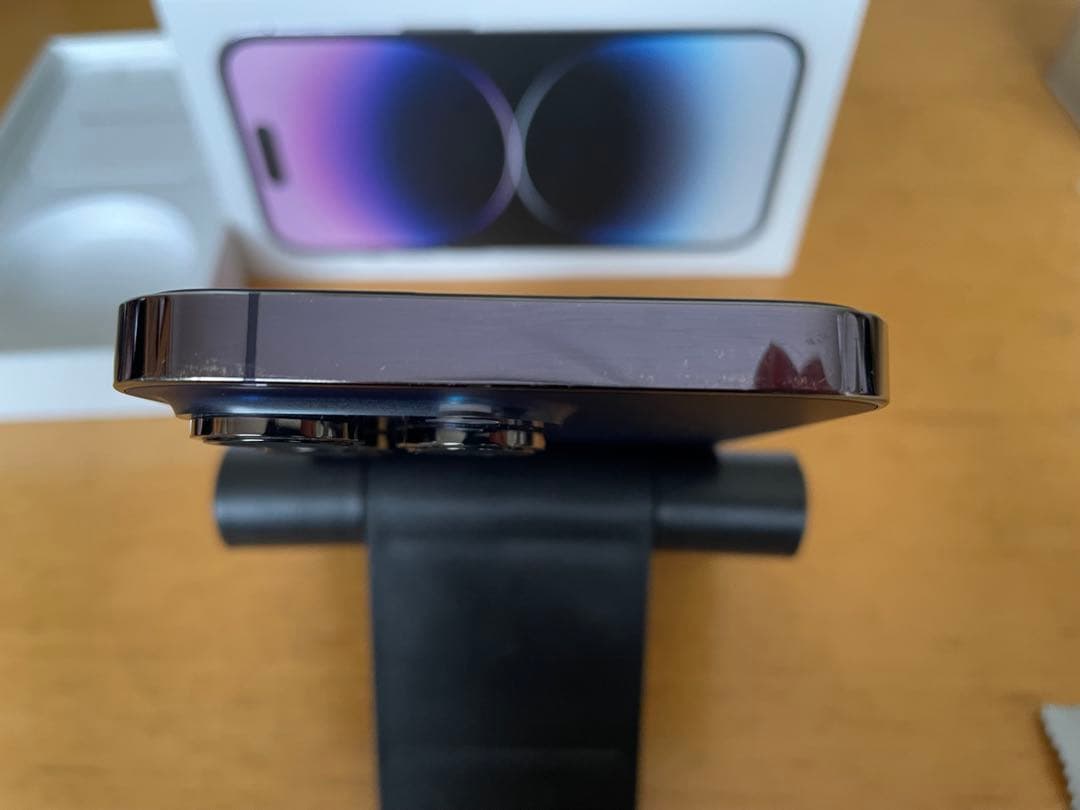 iPhone14 Pro 128GB ディープパープル バッテリー100%