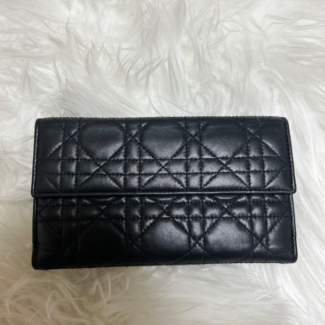 た*ち様 Christian Dior レザー長財布 ヴィンテージ