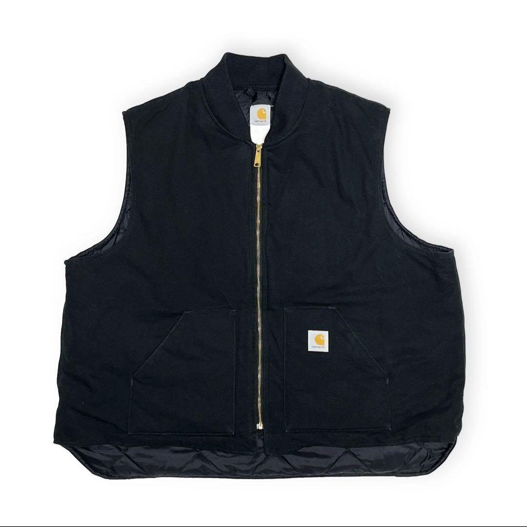 d*n様 Carhartt ダックベスト ブラック Size XXXL位