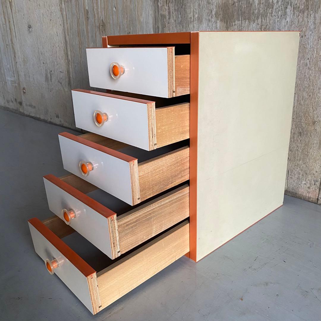 昭和レトロ　レトロポップ　ミニチェスト　小引き出し　ヴィンテージ