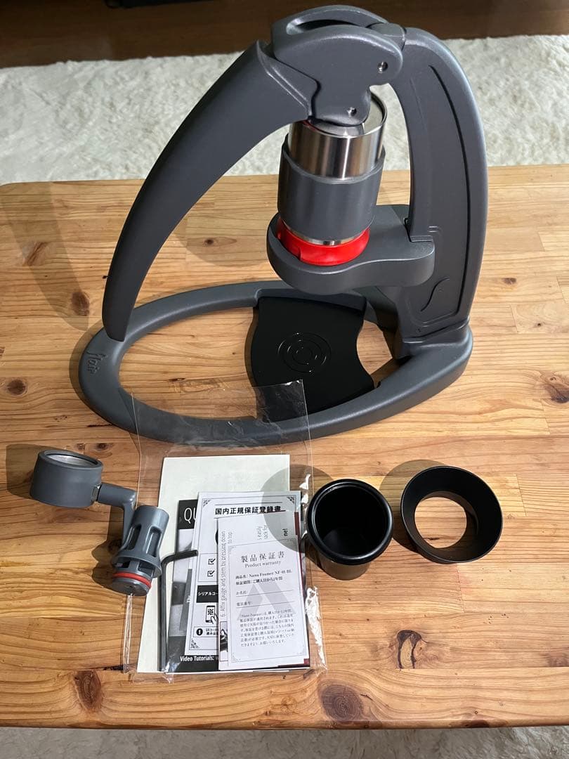 Flair espresso the NEO 圧力計付き