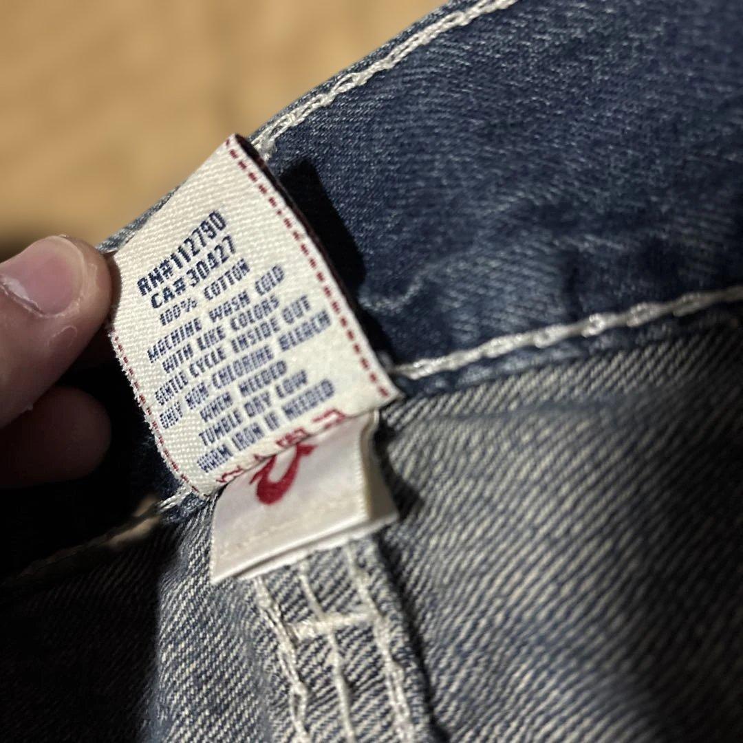 r*r様 io着用　true religion 太ステッチ　デニム　激レア　大人
