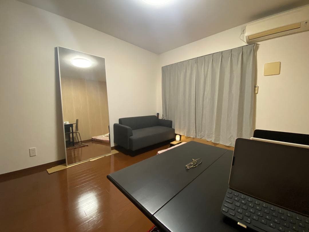 IKEA 大型ミラー 姿見【東京都目黒区引取り限定】