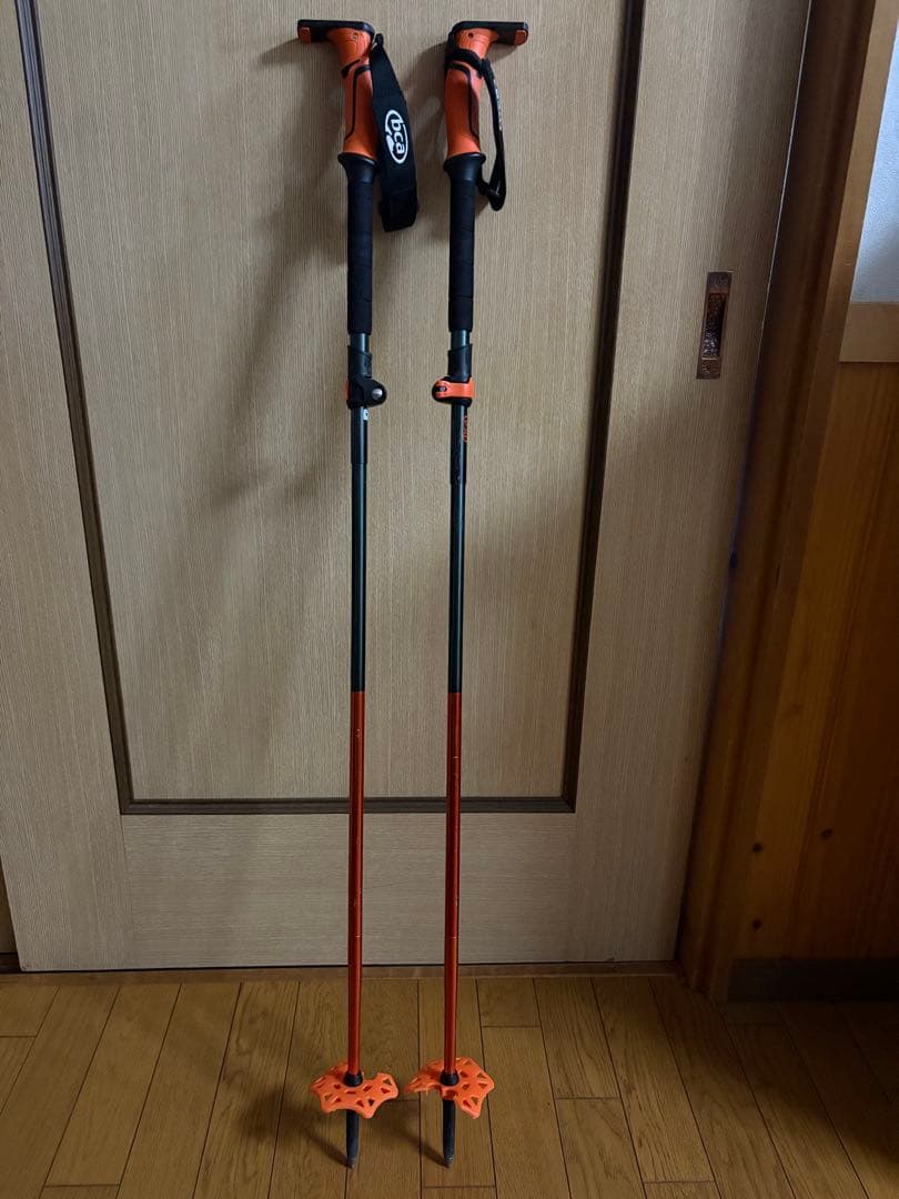 BCA 伸縮式　ポール　オレンジ/黒