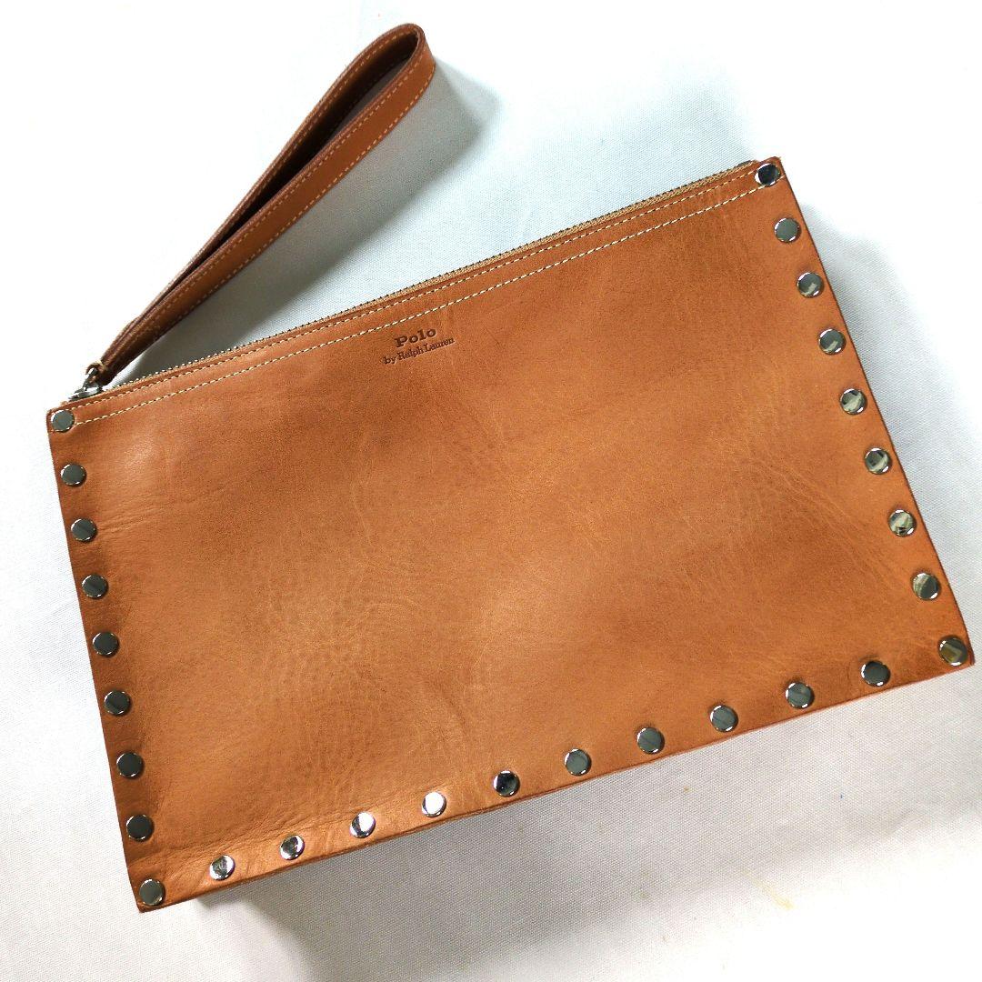 ポロラルフローレンクラッチバッグ
