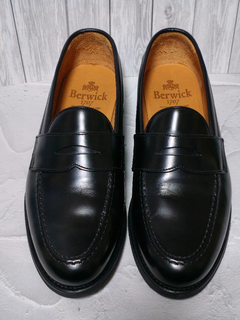 Berwick1707 ローファー UK6 美品 ブラック