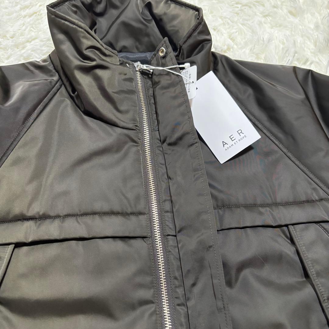 【タグ付き新品】ADAM ET ROPÉ スタンドカラーフライトジャケット