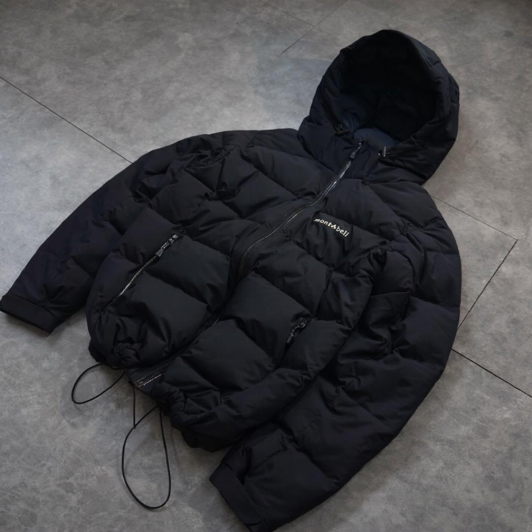 美品❗️】即完モデル！mont-bell パーマフロスト　ライトダウンパーカ 紺