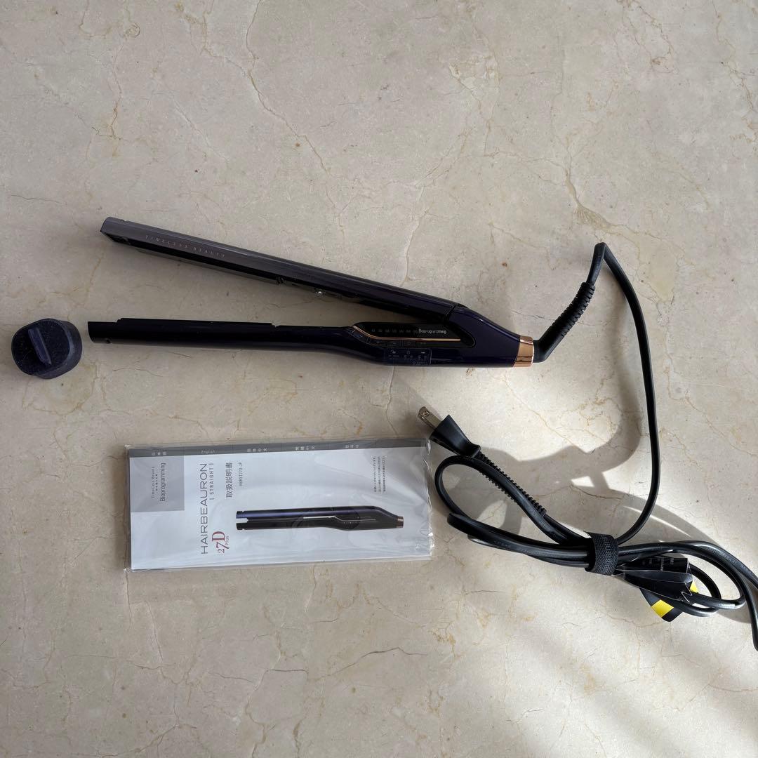 ヘアビューロン27Dplus ストレートアイロン バイオプログラミング