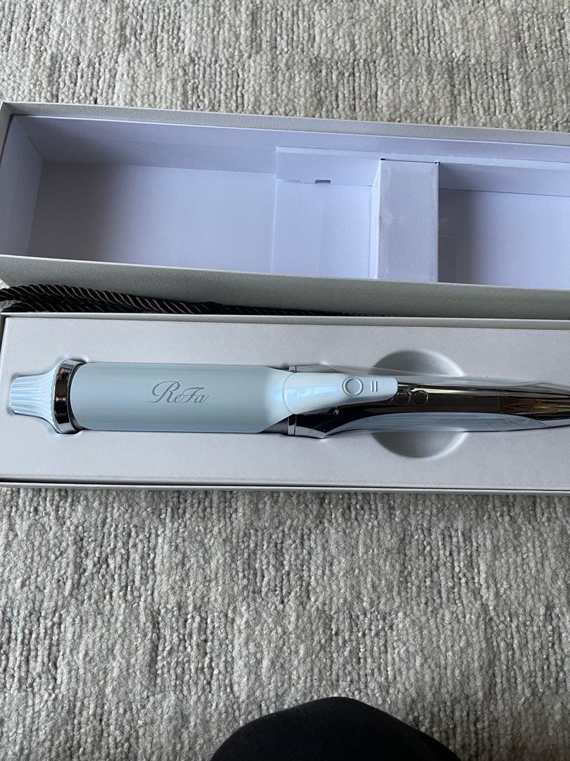 ReFa カールアイロン プロ ホワイト　38mm
