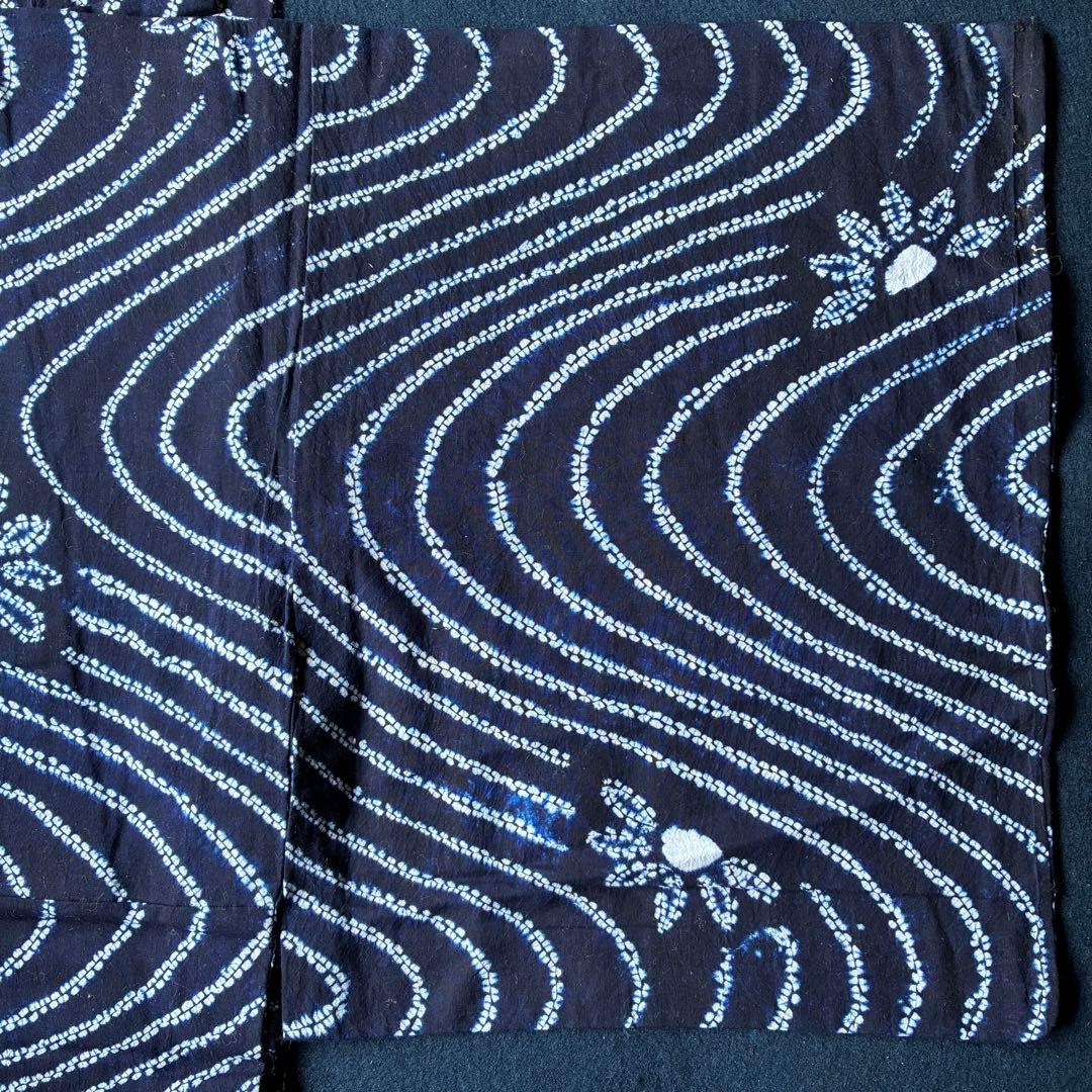 45浴衣【有松鳴海絞り・注染・男物】10枚おまとめ売り材料綿