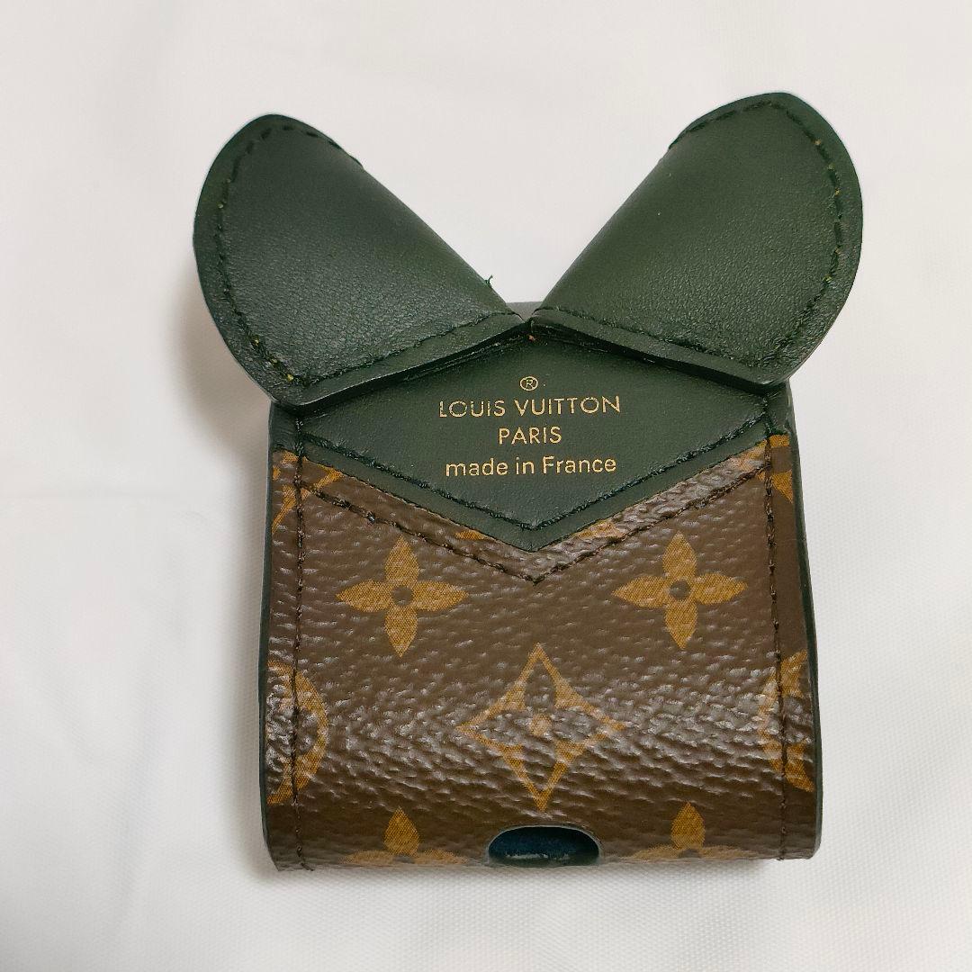 ルイヴィトン GI0448 エテュイ 猫 キャット イヤホンケース モノグラム