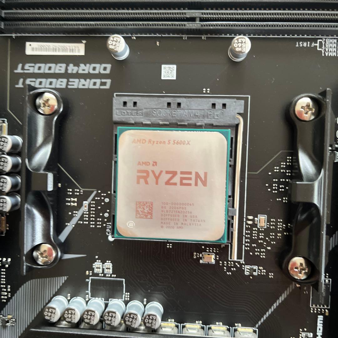 RTX3060 TI Ryzen5 5600Xマザーセット