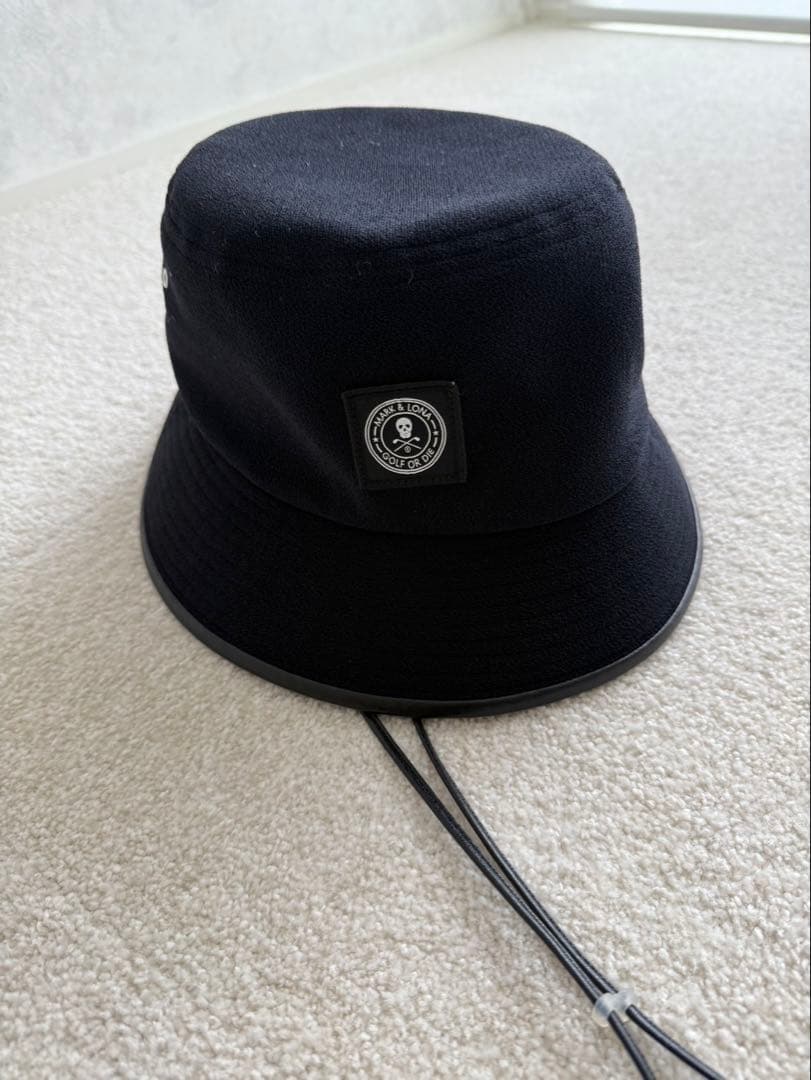 MARK & LONA バケットハット ブラック　Ｌサイズ　マークアンドロナ