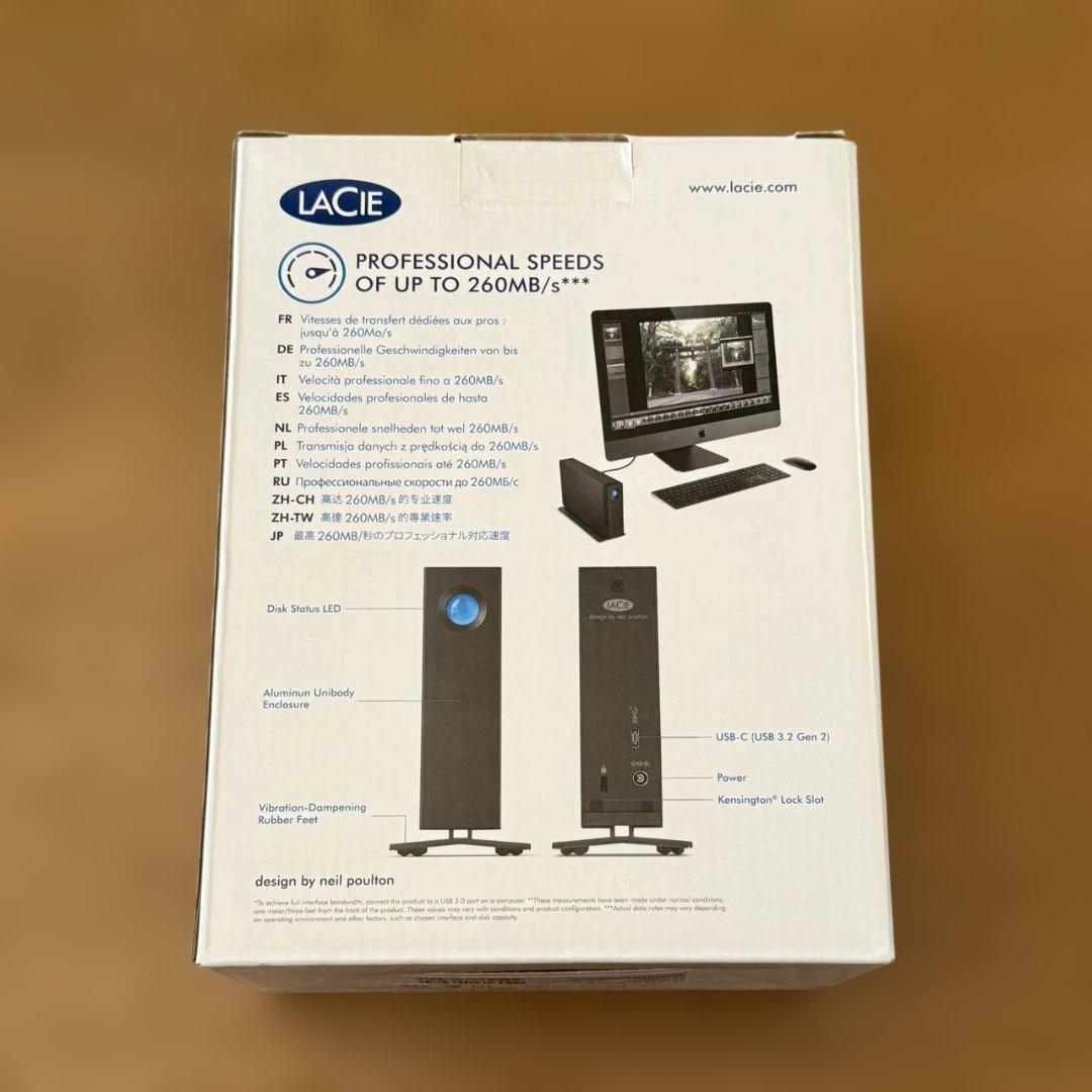 未開封未使用　LACIE d2 professional 10TB