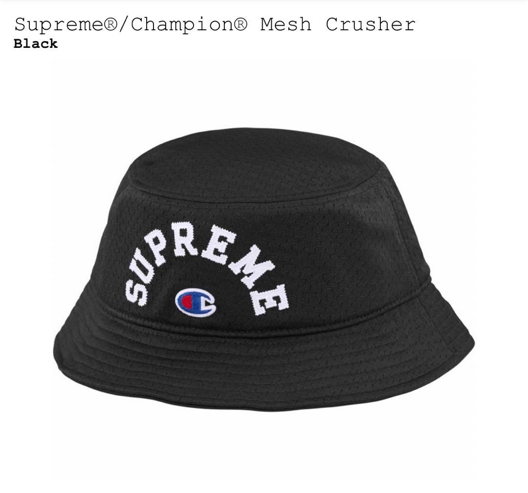 帽子 supreme champion mesh crusher
