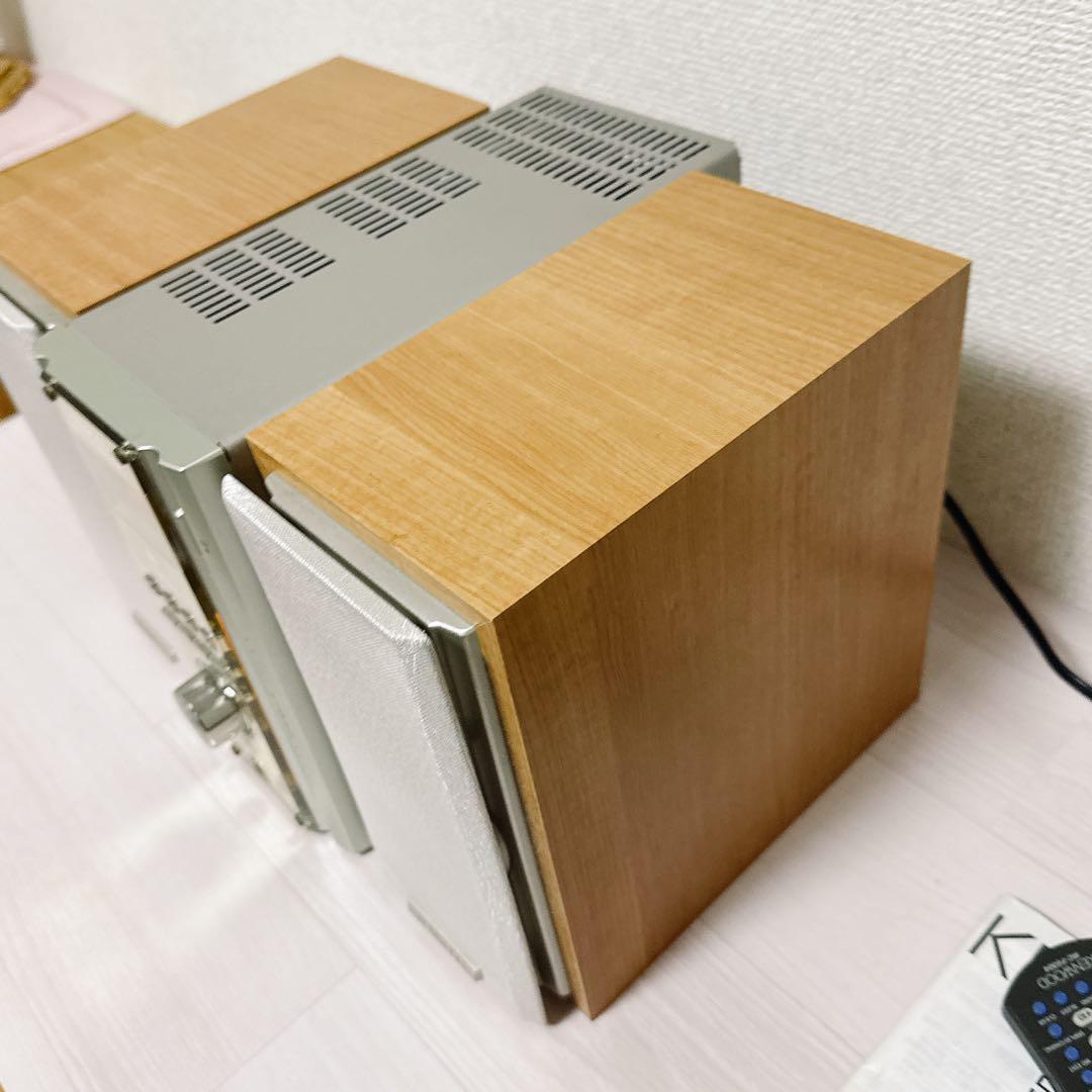 2195【美品品】KENWOOD CD/MDコンポ ES-3MD ケンウッド