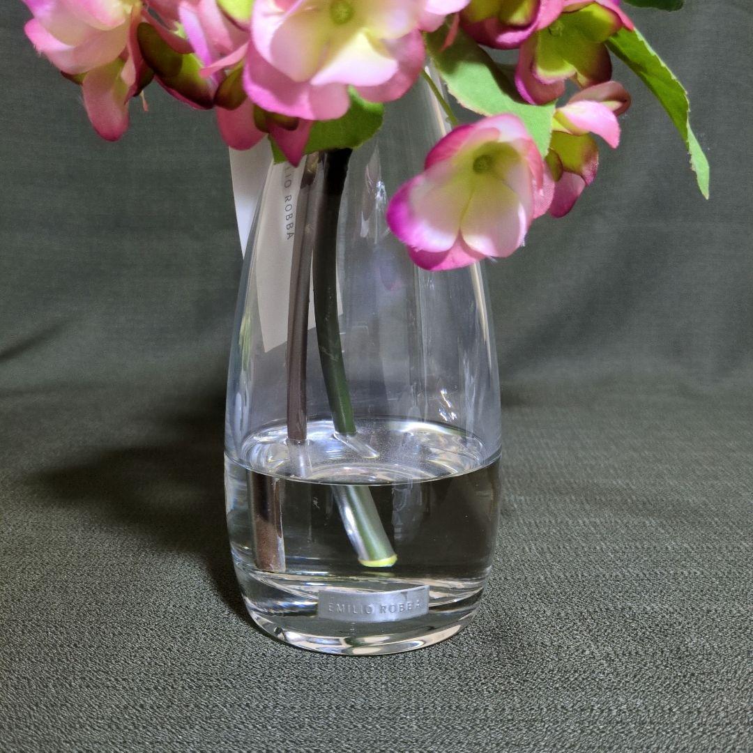 エミリオ•ロバ　タグ付き プリマローズ　薔薇と紫陽花　アーティフィシャルフラワー