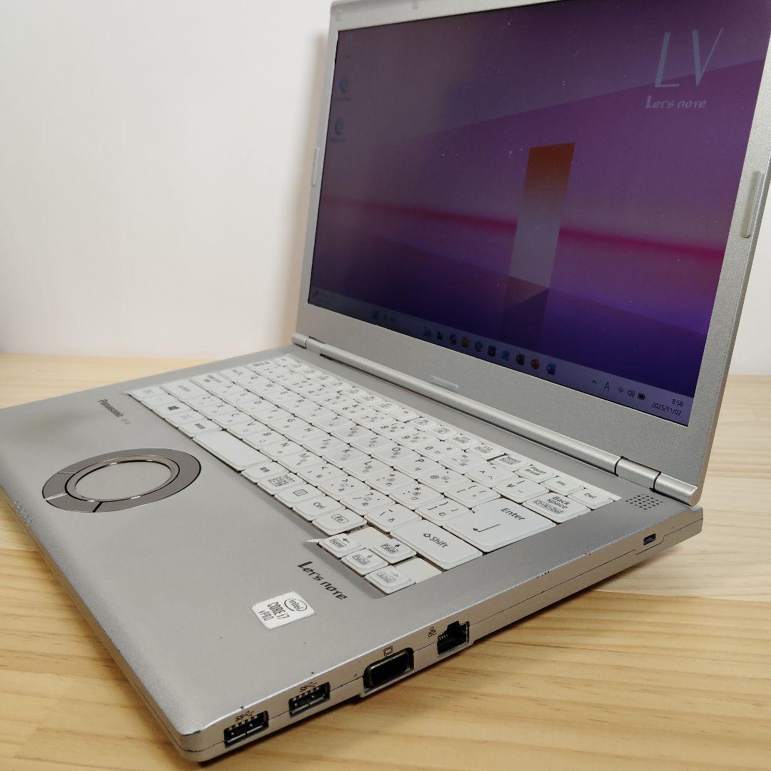 爆速 Panasonic レッツノート LV9 i7搭載 16GB SSD1TB