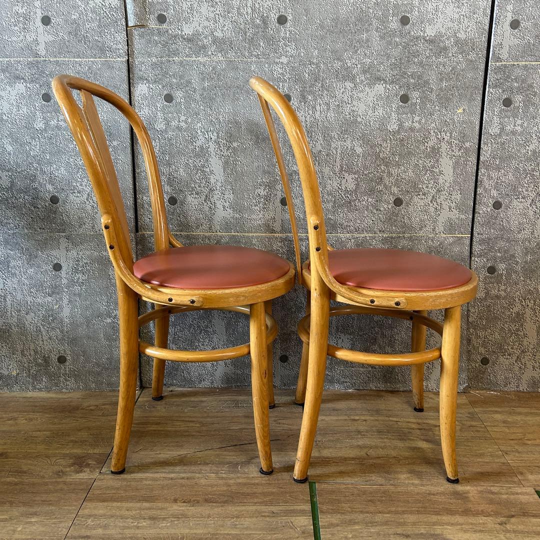 ꧁秋田木工 アキモク AKIMOKU꧂ベントウッドチェア5脚 ダイニングチェア