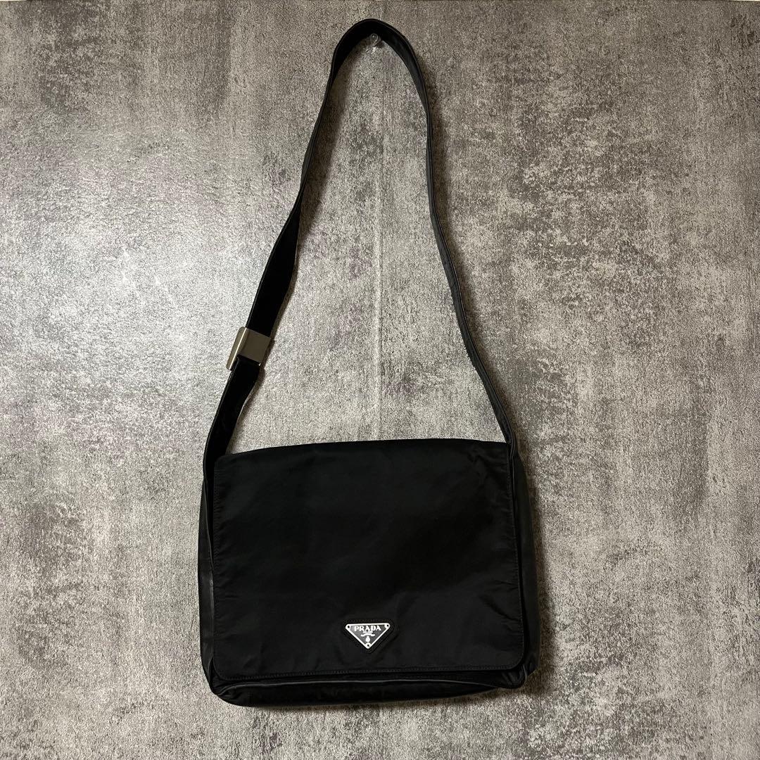 バッグ Y2K PRADA ONE SHOULDER BAG LEATHER