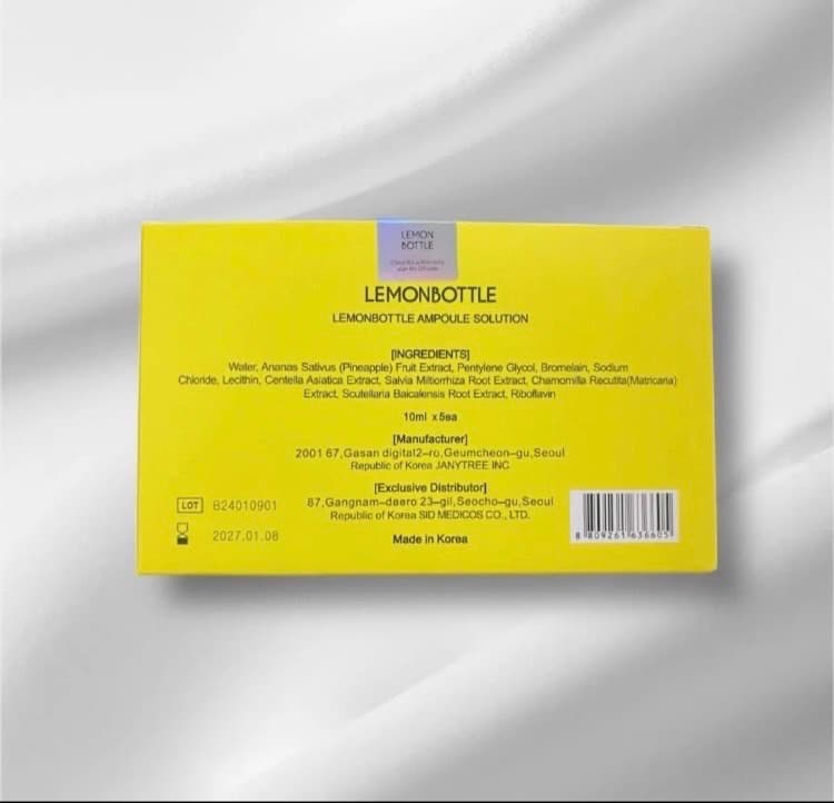 【即日発送】レモンボトル10ml 4本　ホームケアキットプレゼント　箱あり