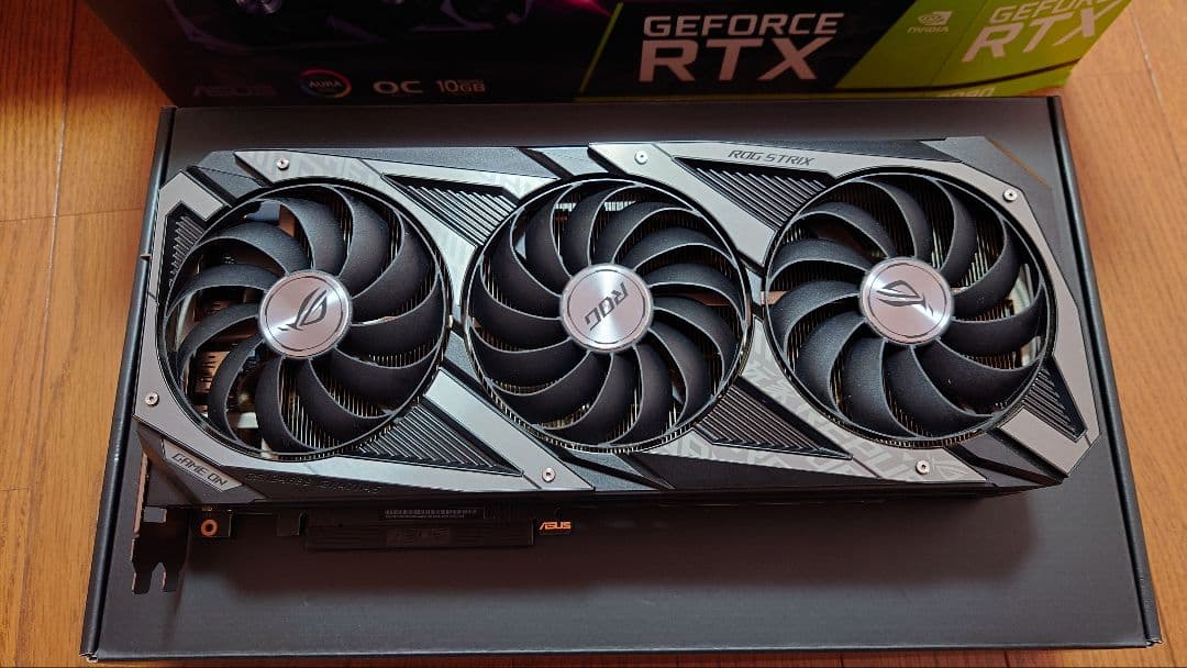 グラフィックボード・グラボ・ビデオカード ASUS ROG STRIX GeForce RTX 3080
