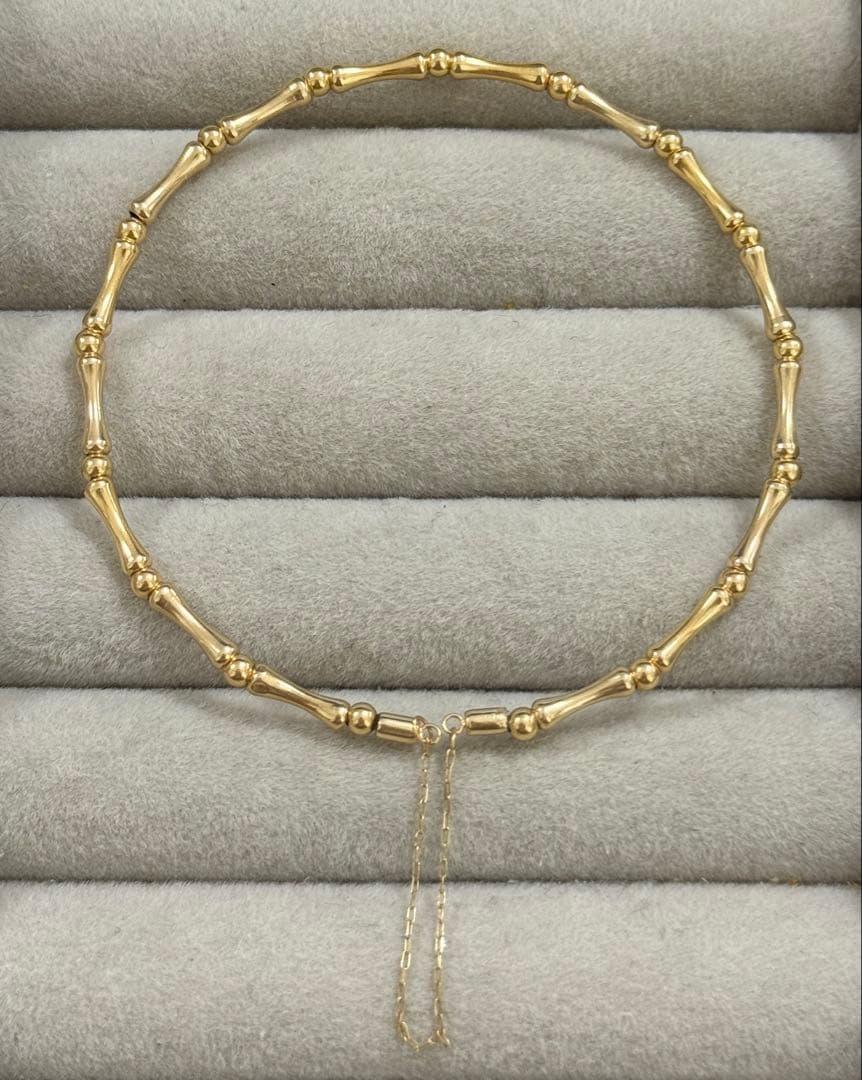 Katrina SorianoK18デザインバングル　ブレスレット　18金