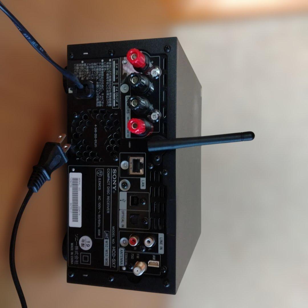 SONY ホームオーディオシステム　　　CMT-SX7