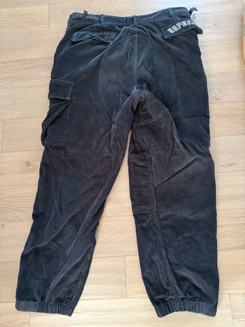 Supreme☆Nike Arc Corduroy Cargo Pant☆黒☆L