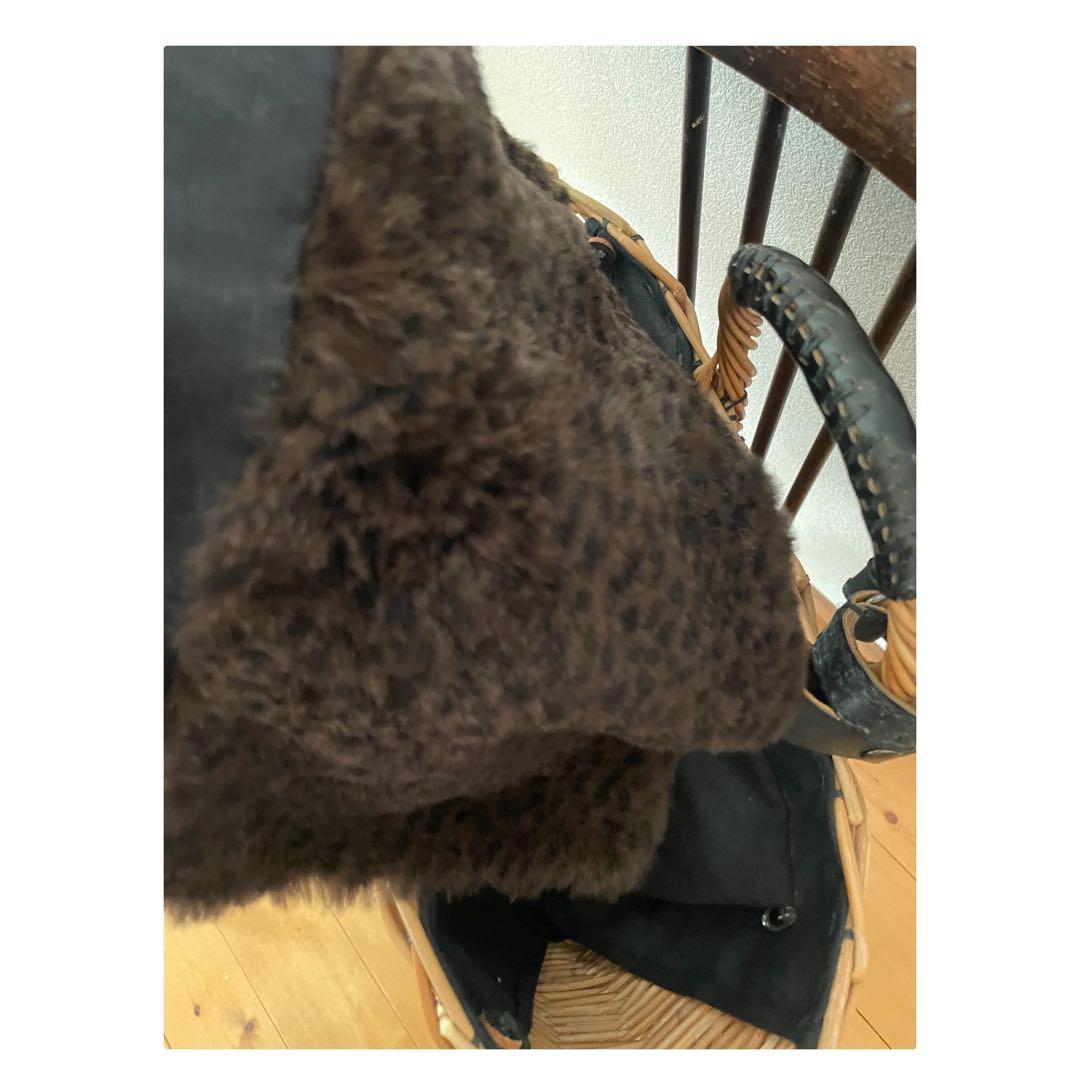 破損あり値下げします！エバゴス　ebagos 紅籐　ブライドル　かごバッグ