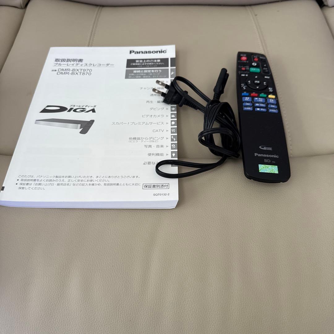 Panasonic ブルーレイレコーダー　DMR-BX970 ②
