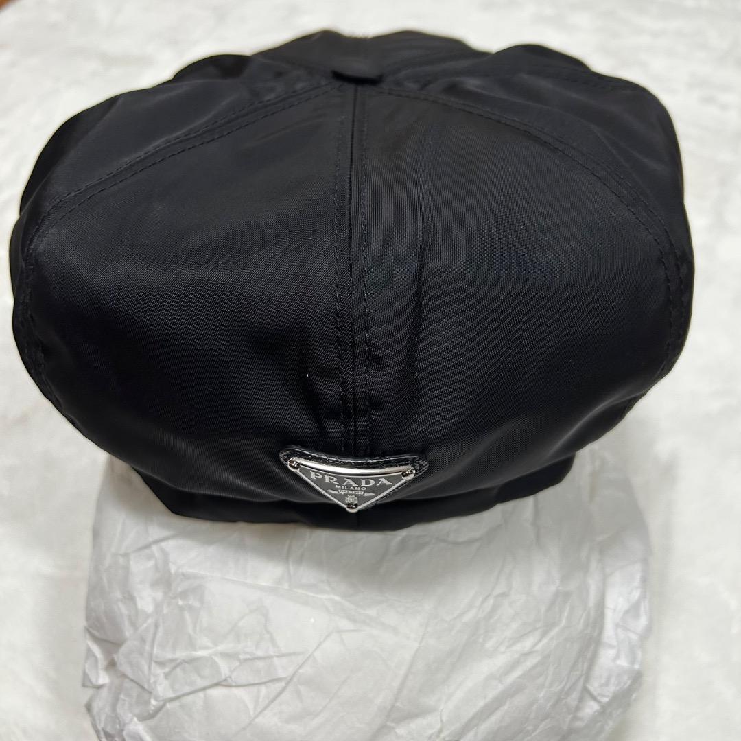 【正規品】PRADA プラダ Re-Nylon ナイロン キャスケット ロゴ