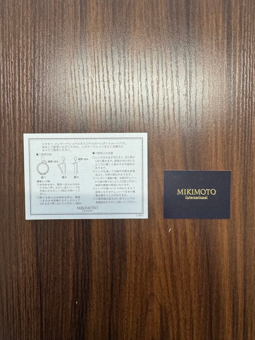 MIKIMOTO シルバー パールネックレス