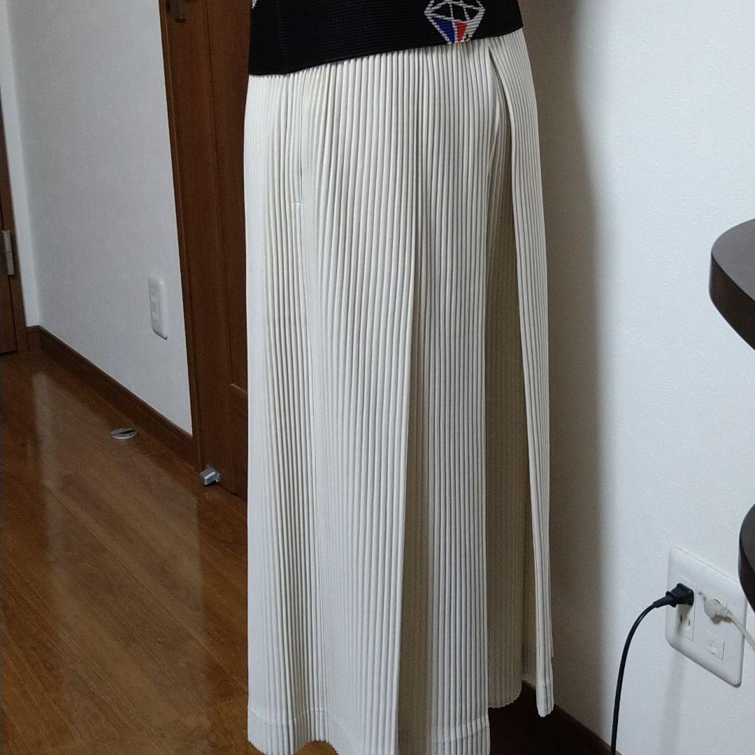 イッセイミヤケプリーツ袴パンツ