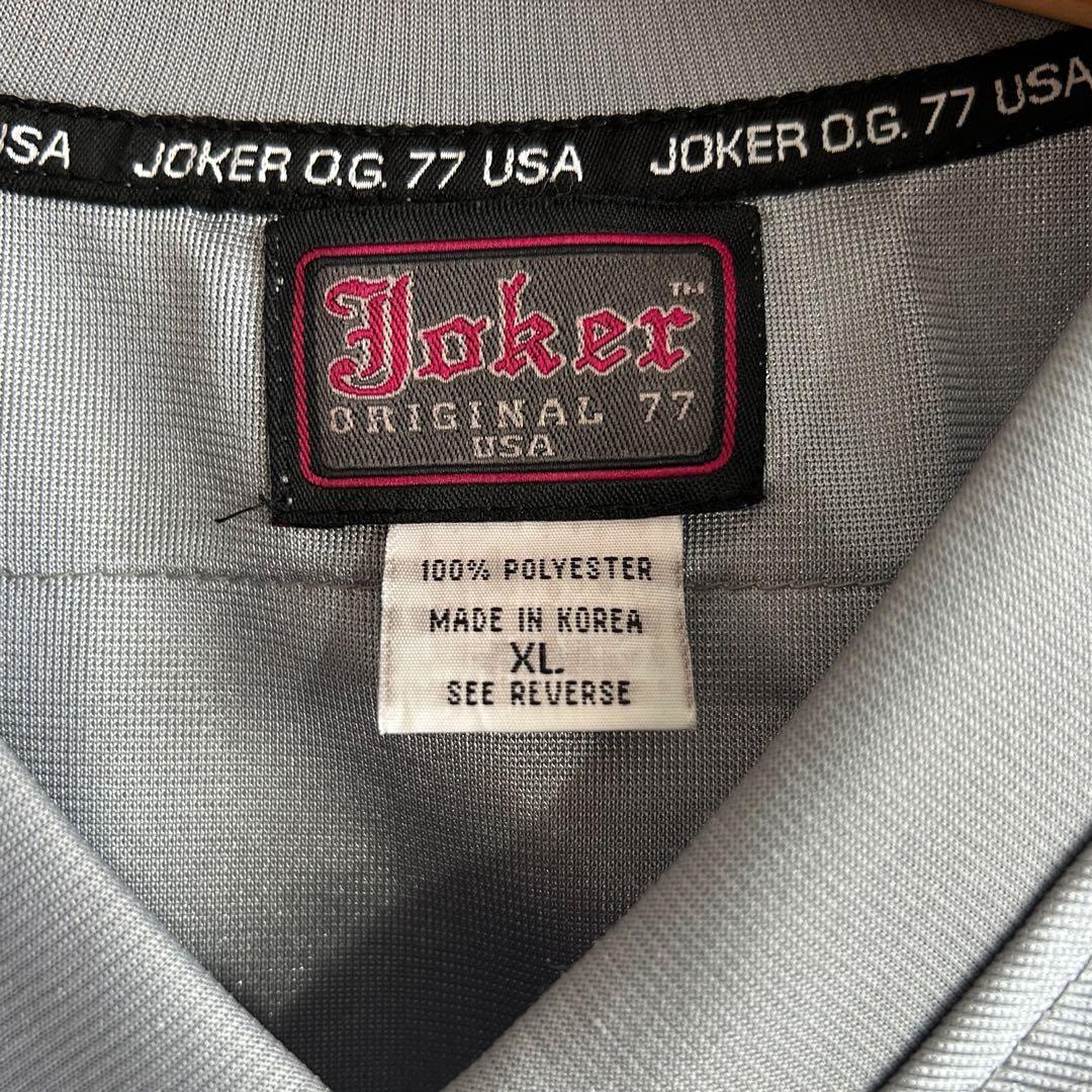 JOKER BRAND フットボールシャツ XL シルバー ジョーカーブランド